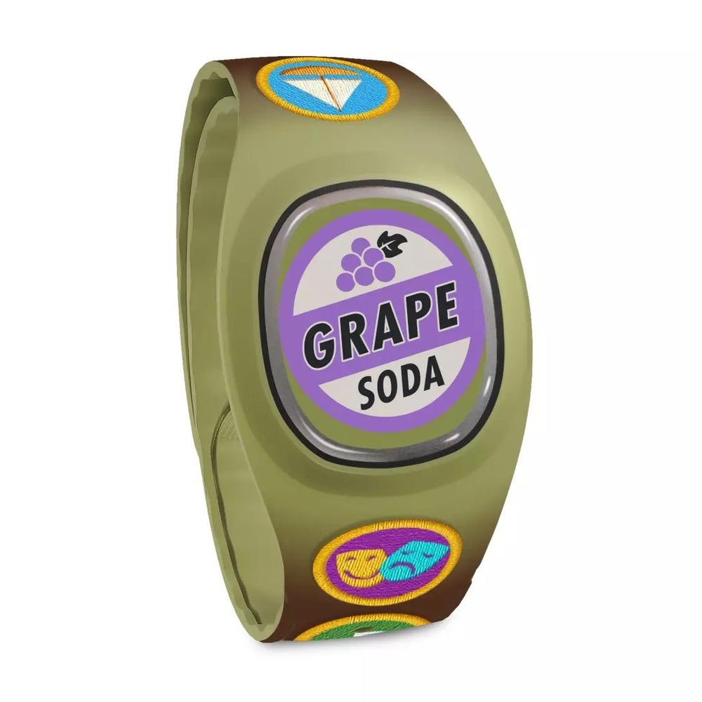 NEW Disney Parks Up Russell Wilderness Explorer Badge MagicBand+ Grape Soda